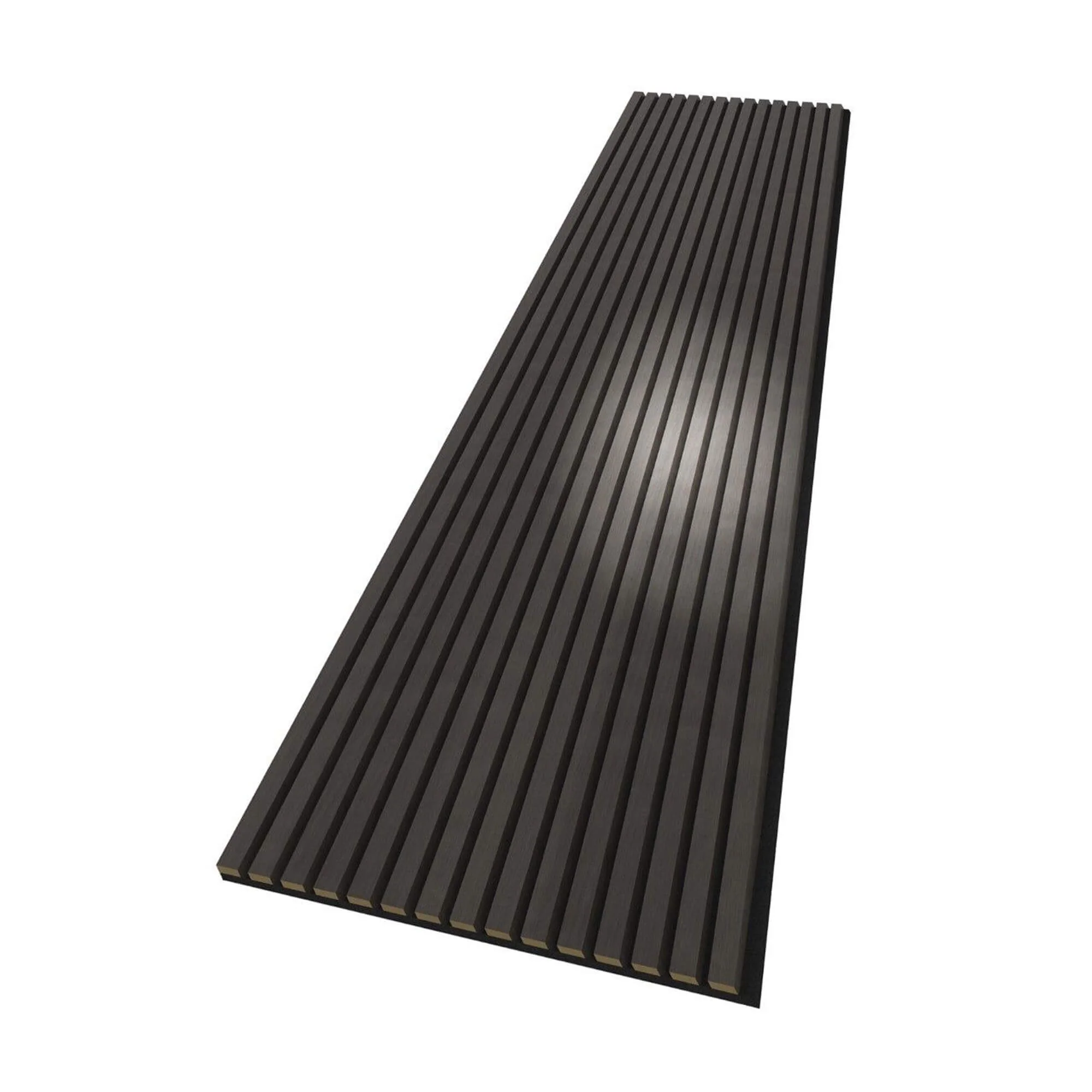 Black Acoustic Slatwall Panel - Image 3