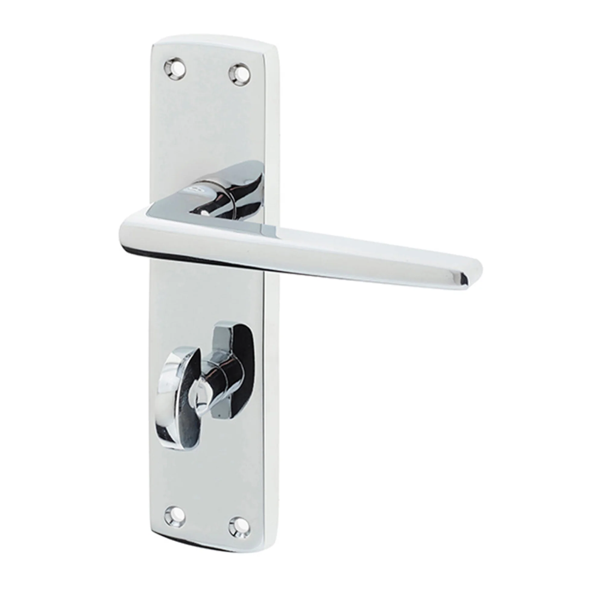 Bray Polished Chrome Backplate Handle - Image 3