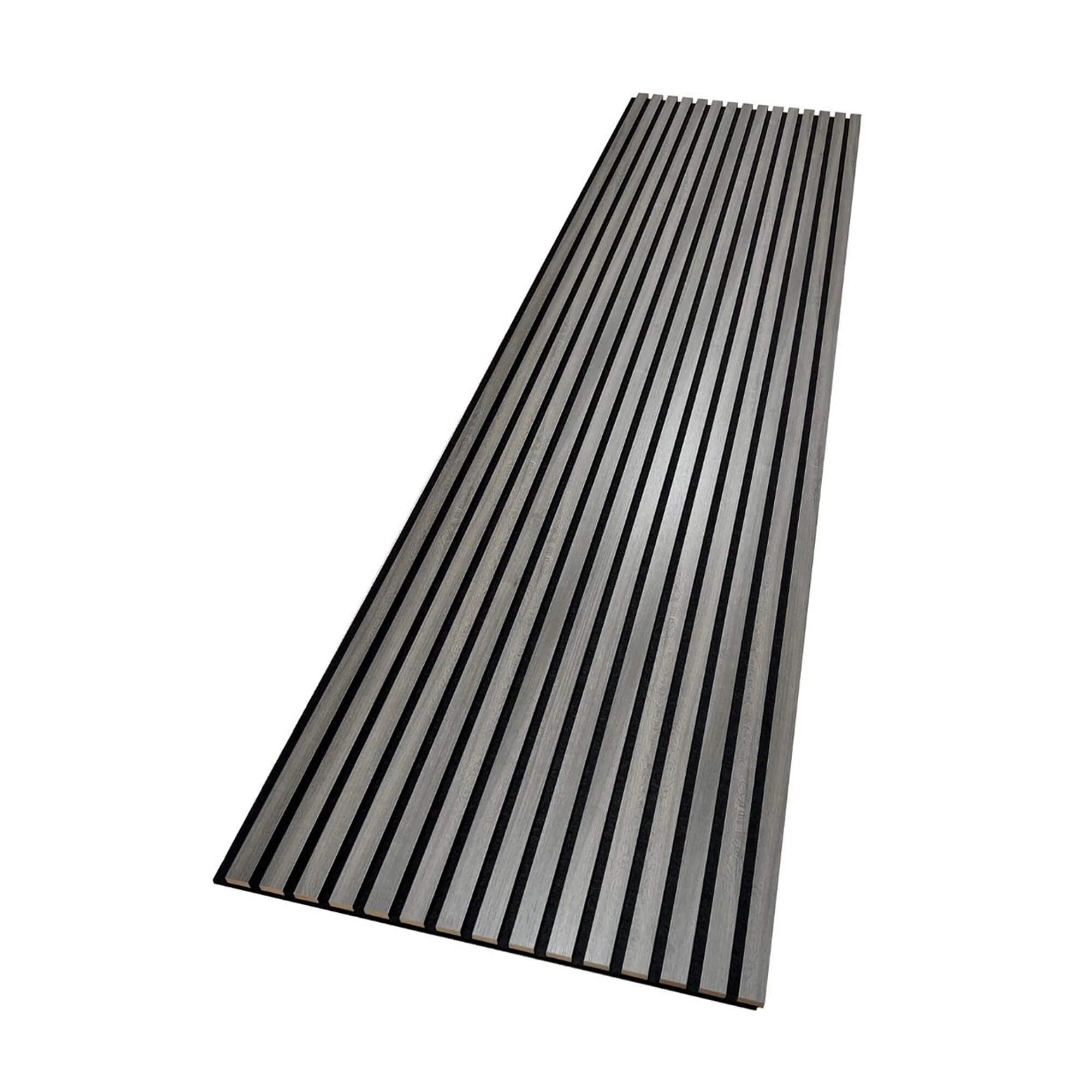 Grey Acoustic Slatwall Panel - Image 3