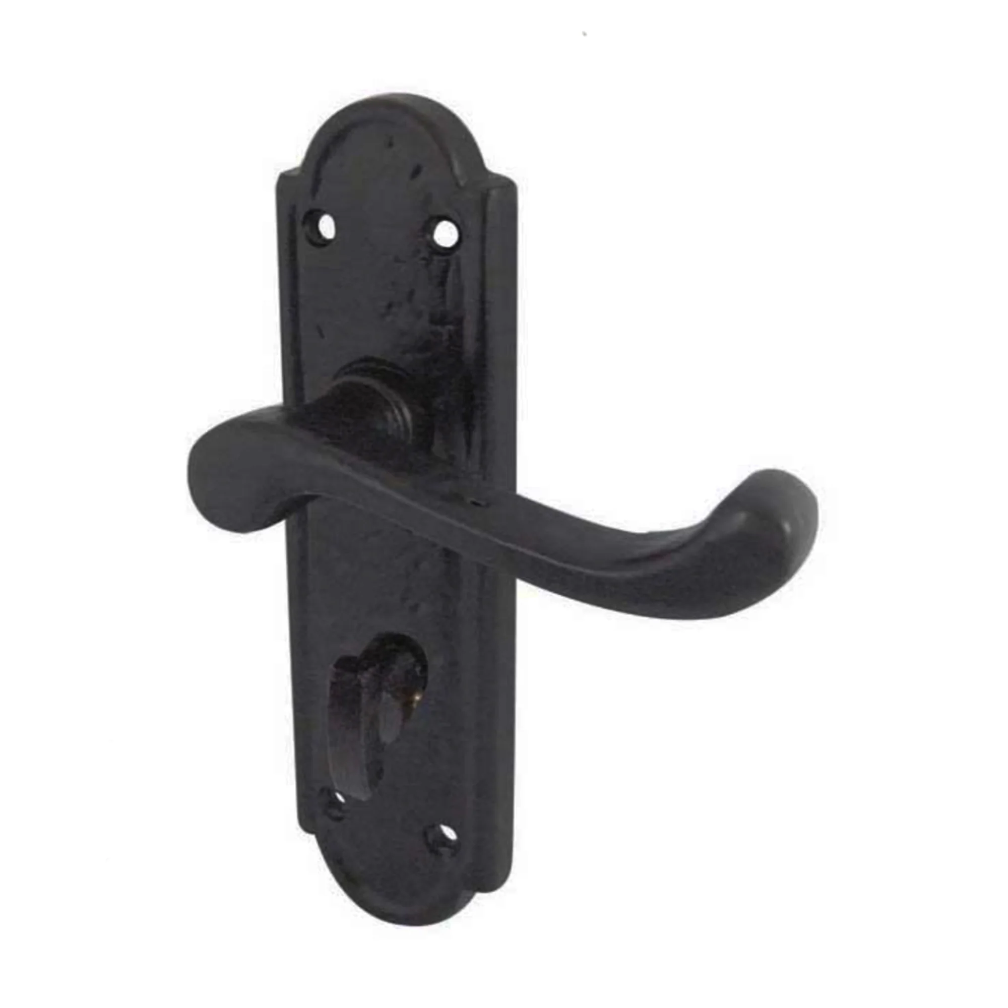 Henley Black Backplate Handle - Image 3