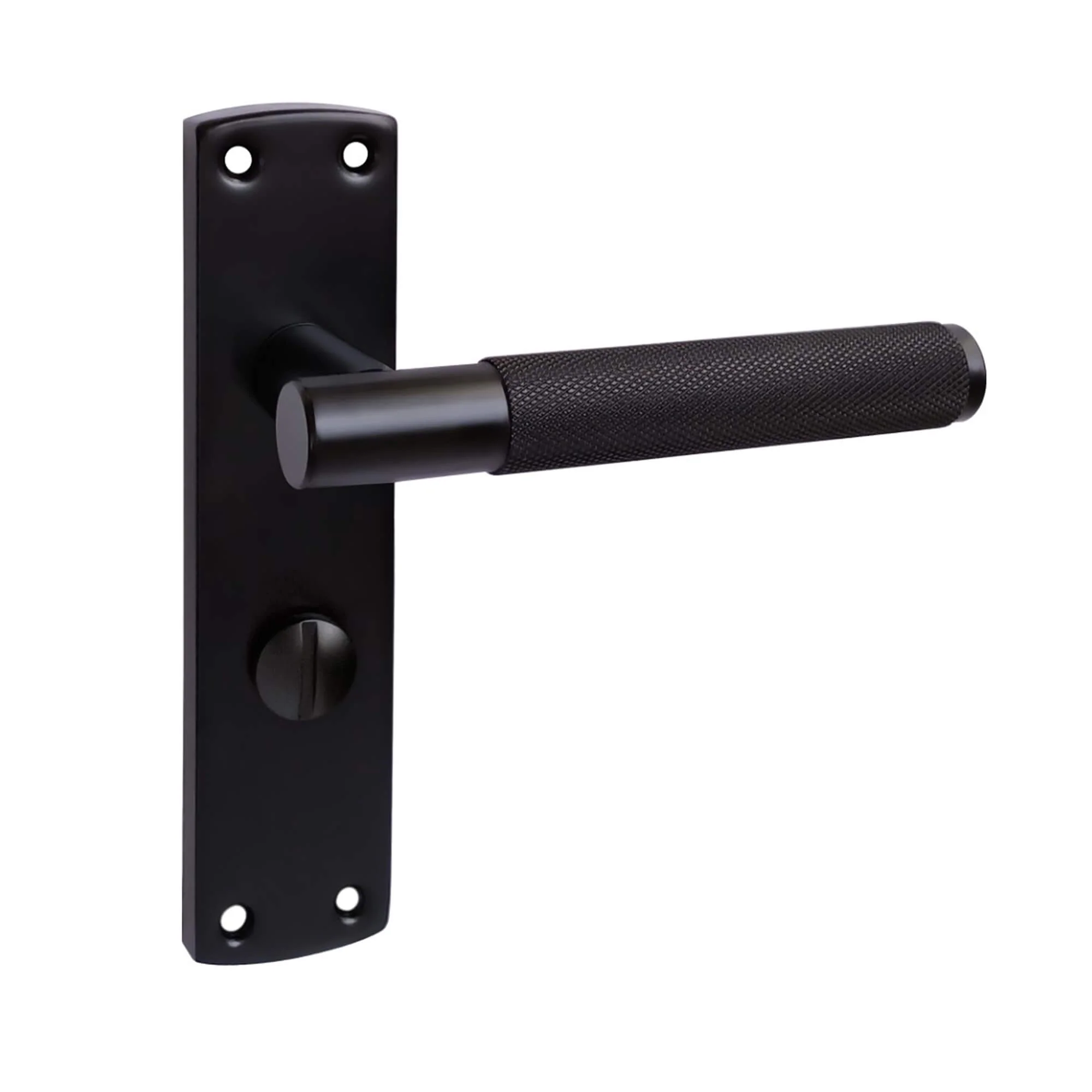 Knurled E-Black Backplate Handle - Image 4