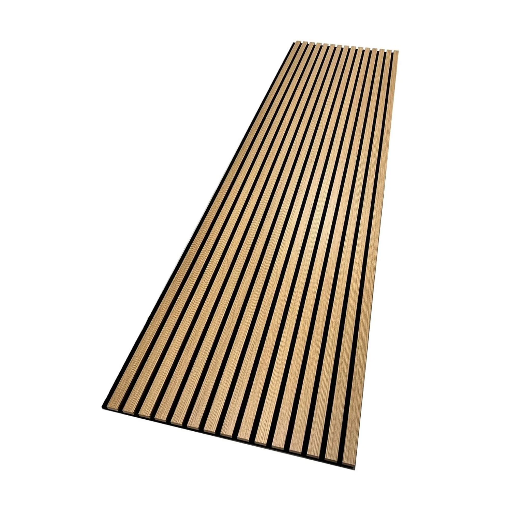Oak Acoustic Slatwall Panel - Image 4