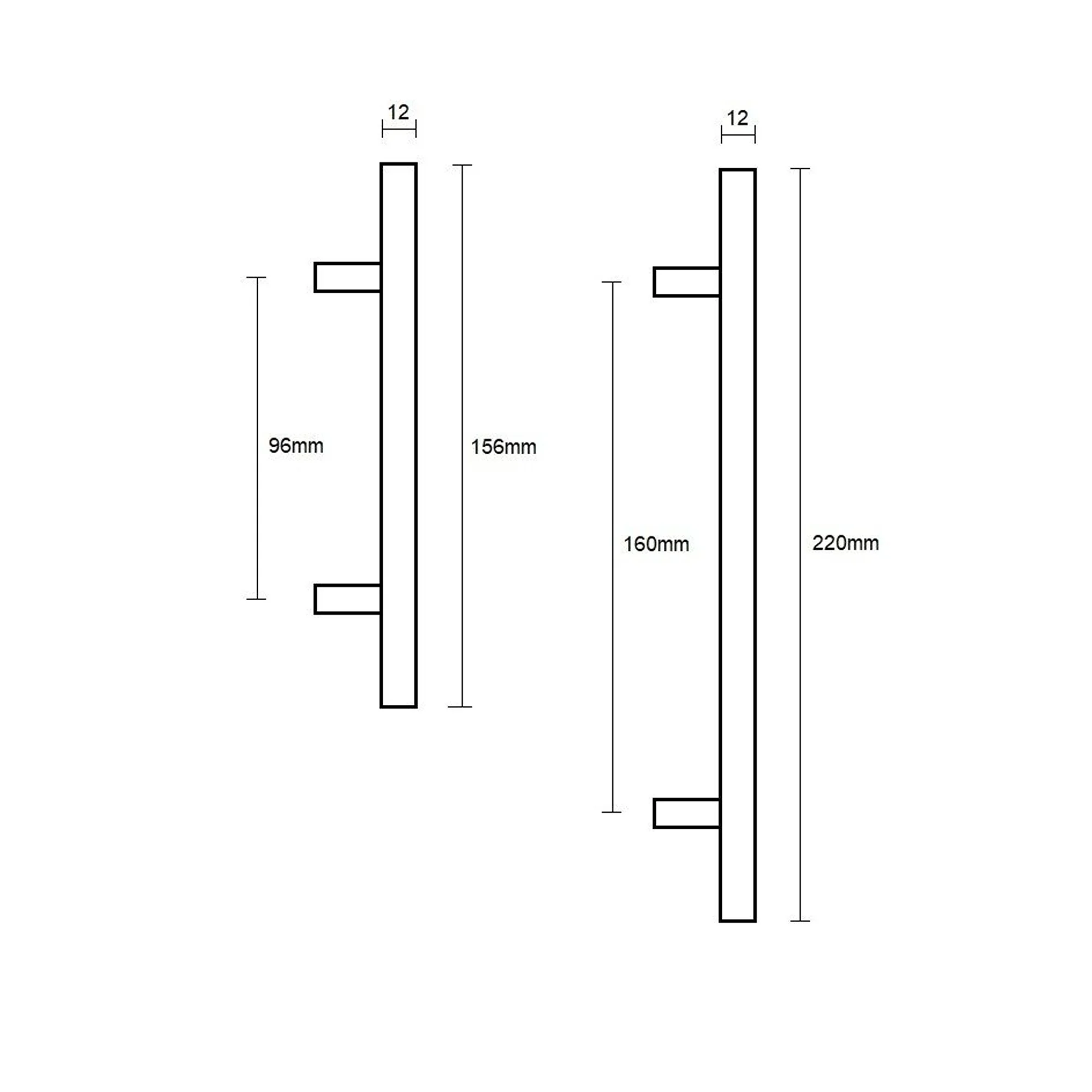 T Bar Cabinet Handle - Image 4