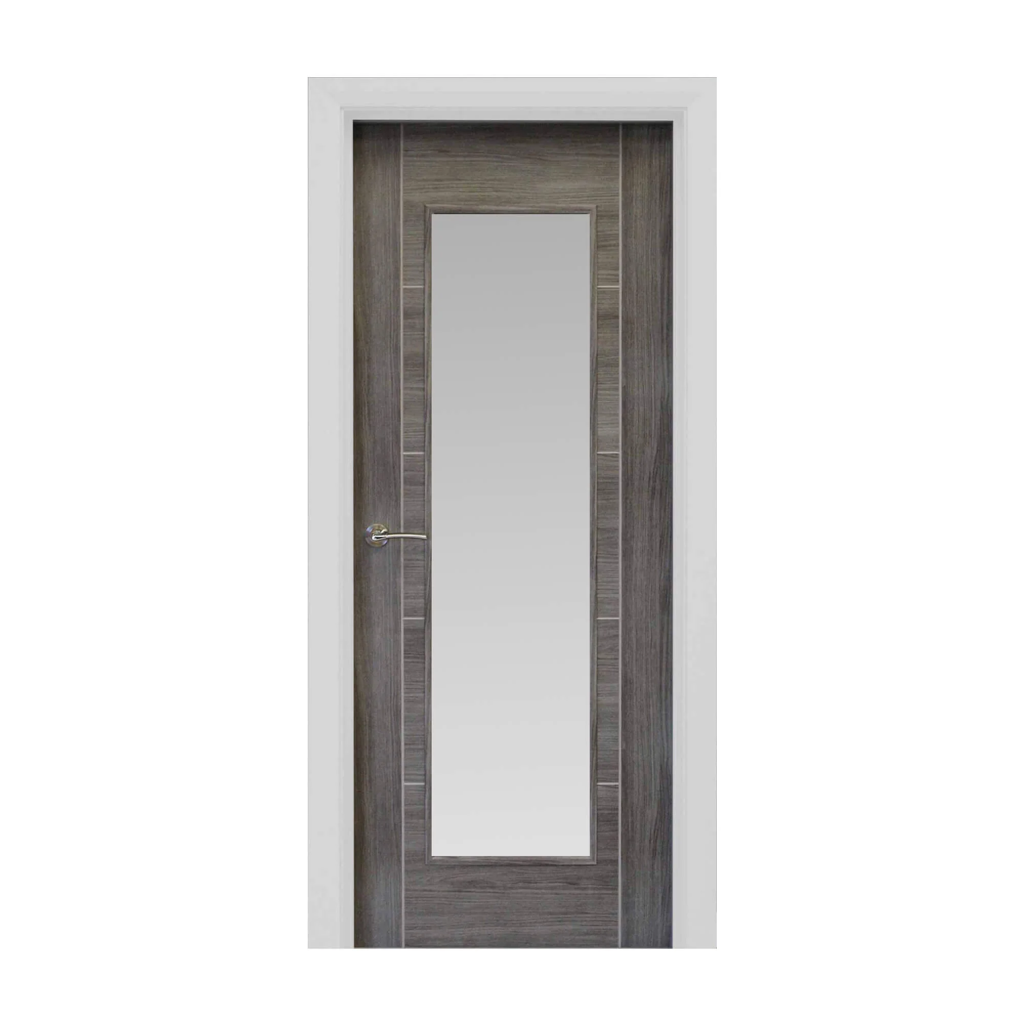 Tigris Granite Grey 1 Lite Unglazed Laminate Door (40mm) - Image 5