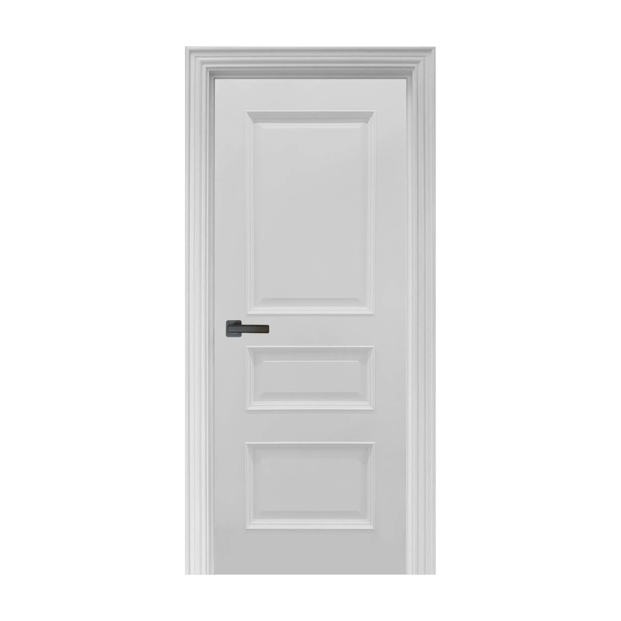 Toledo White Primer Plus 3 Panel Door (35mm) - Image 2