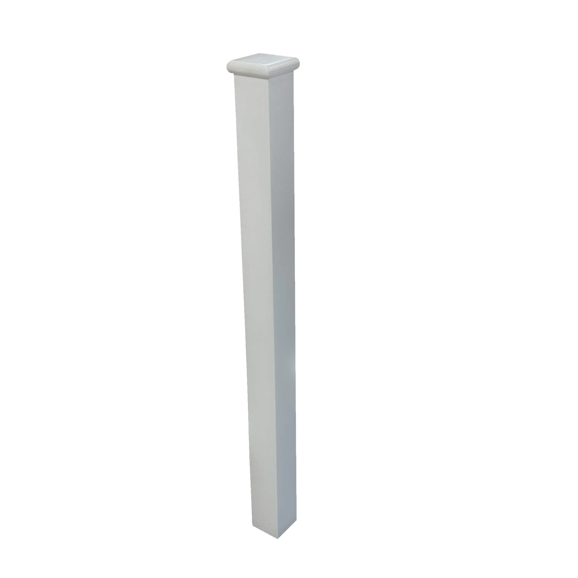 White Primed Blank Newel Post - Image 4